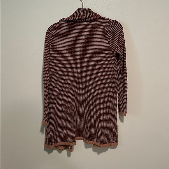 Love for Humanity Black Label Women's Brown Cardigan Open-Front Large - Picture 5 of 6